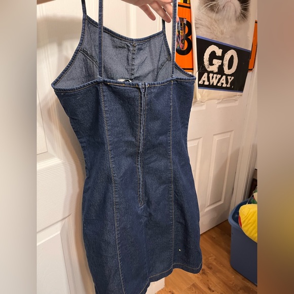 Vintage Primadona Jean mini Dress - Picture 3 of 4